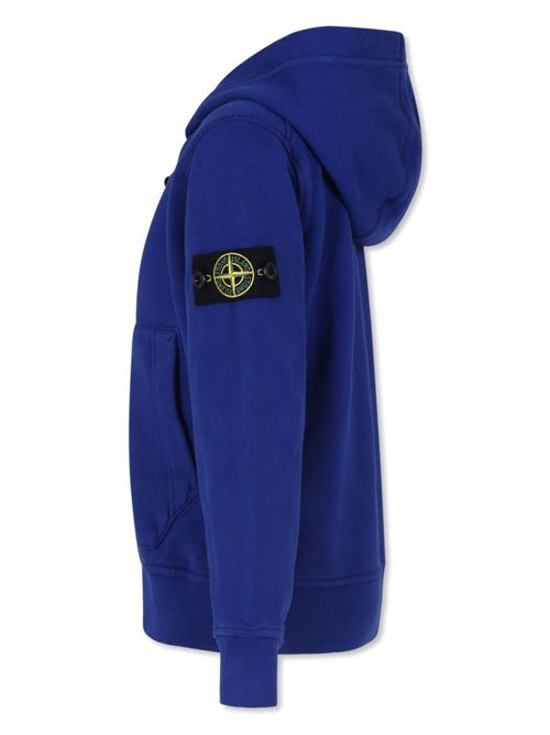 Felpa bambino con zip STONE ISLAND KIDS | 811660720V0022